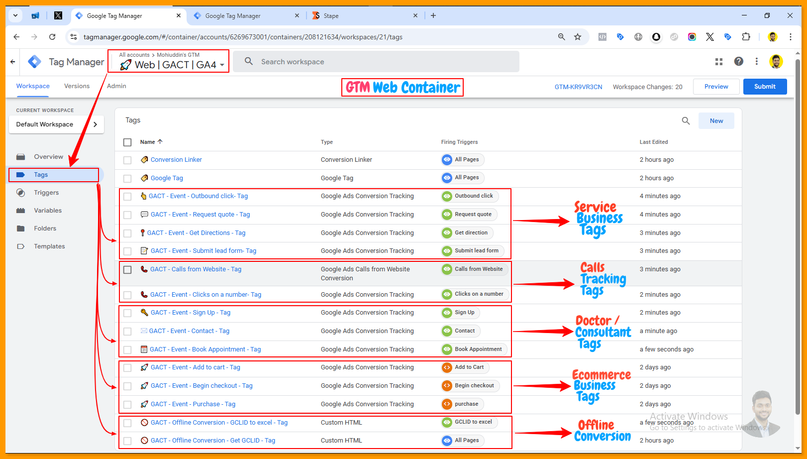 GACT - GTM Web Container 2