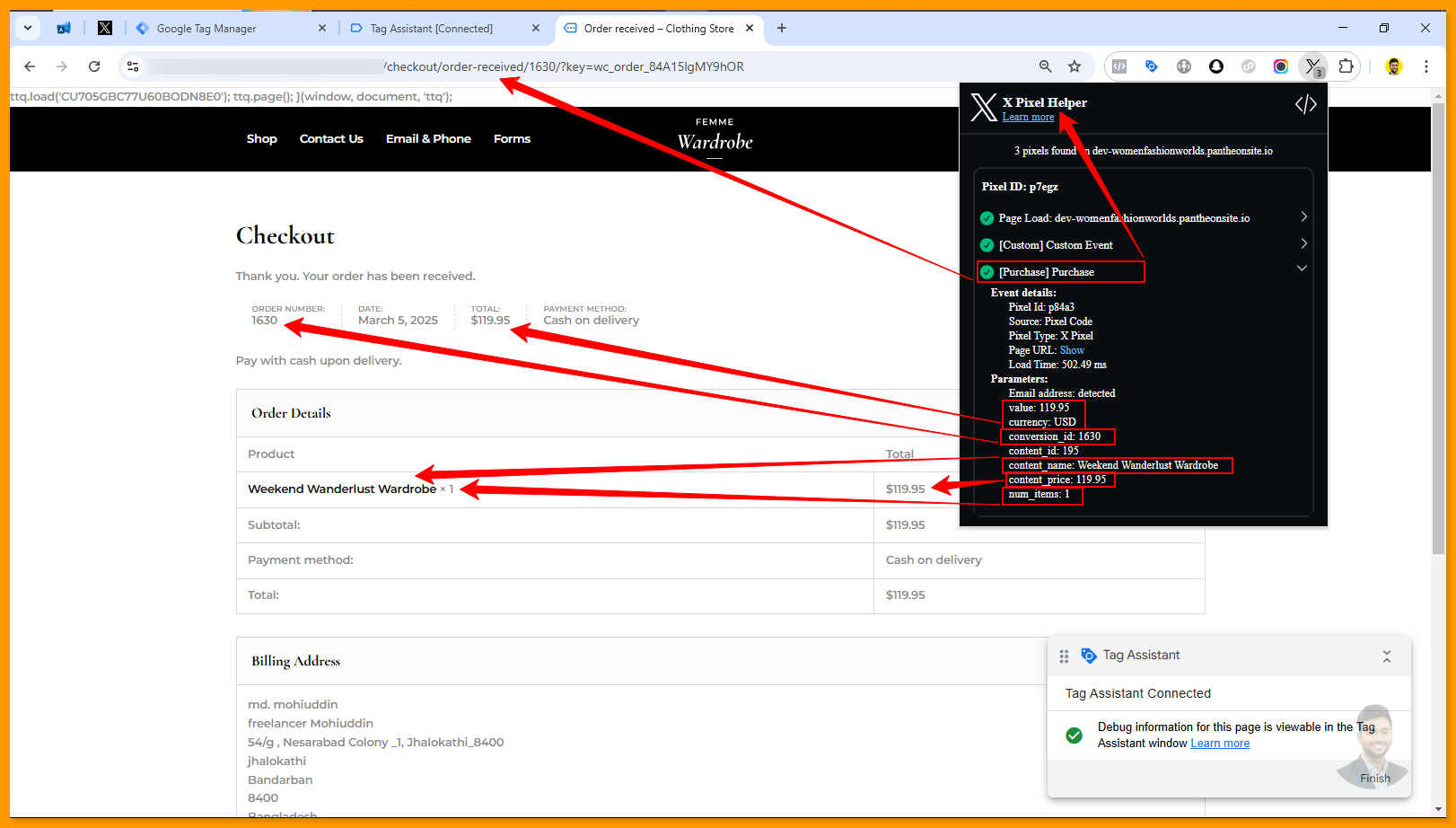 Purchase - X Pixel Helper