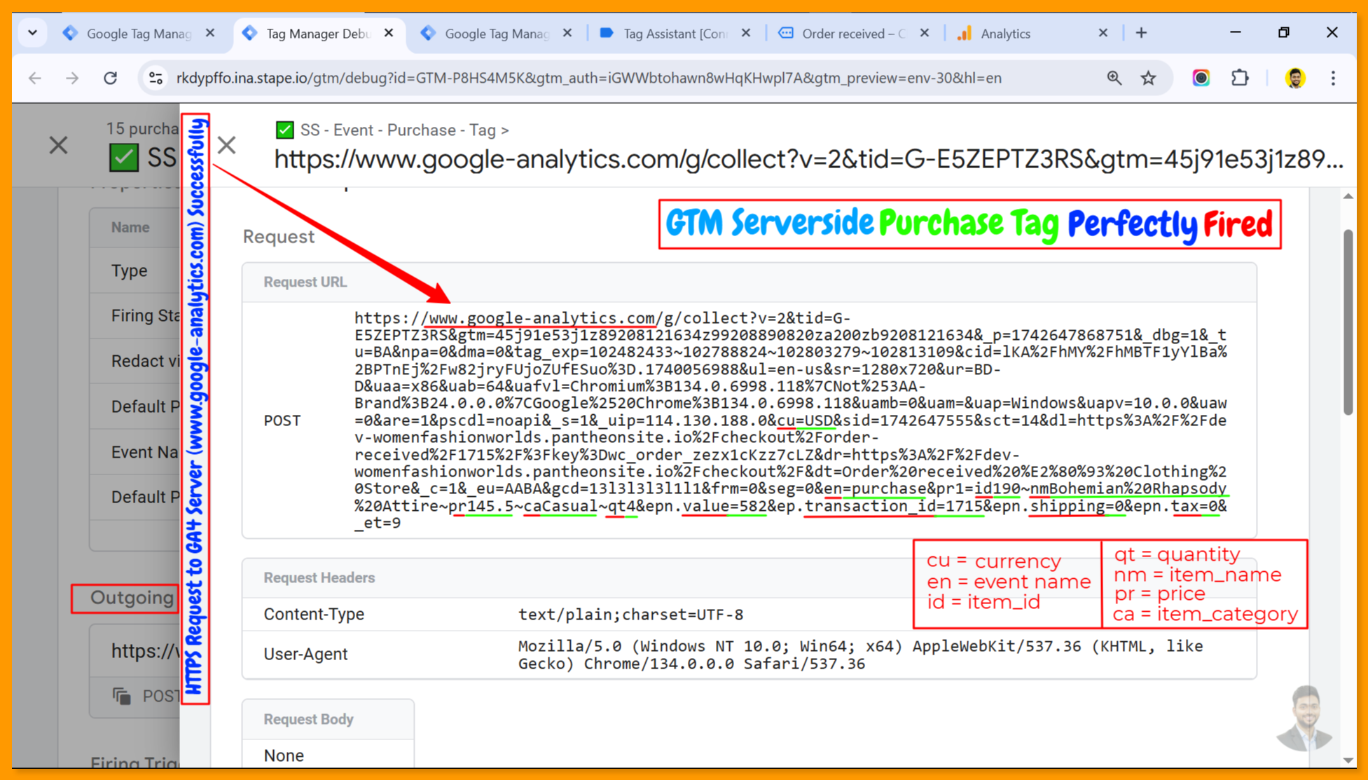 Serverside Outgoing HTTPS Request Successfully